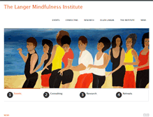 Tablet Screenshot of langermindfulnessinstitute.com